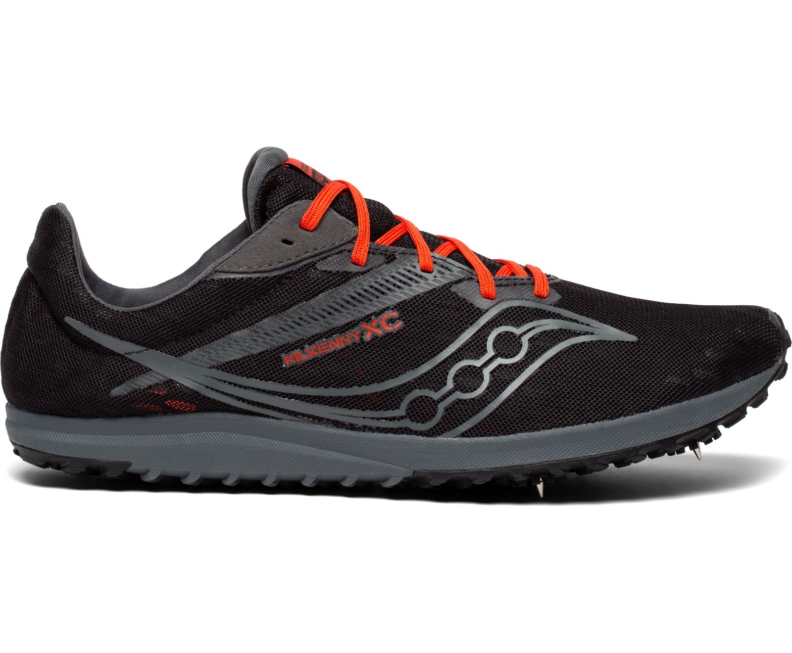 Men's Saucony Kilkenny Xc9 Spike Running Shoes Black / Grey | Singapore 518BEXC